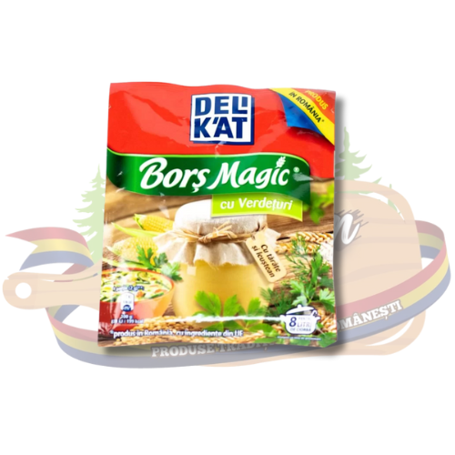 Borș magic cu verdețuri - Delikat - 65g