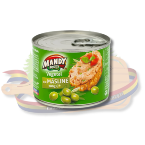 Pate Vegetal cu Măsline – Mandy – 200 g