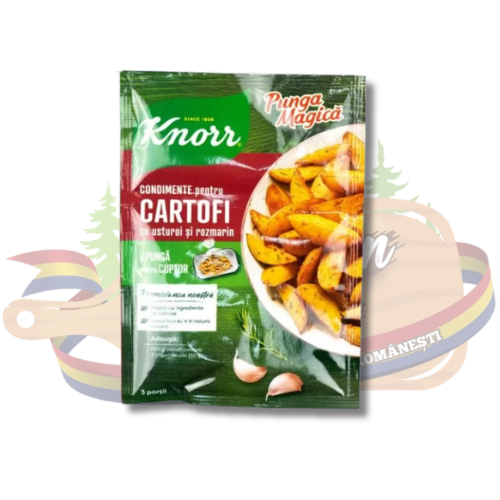 Pungă Magică pentru cartofi cu usturoi și rozmarin – Knorr – 30g