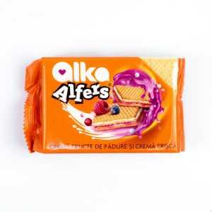 Napolitane cu crema de fructe de pădure    Alka Alfers - 170 g