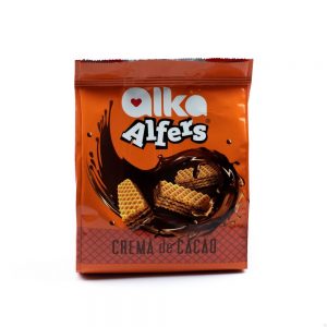 Napolitane cu crema de cacao   Alka Alfers - 180 g