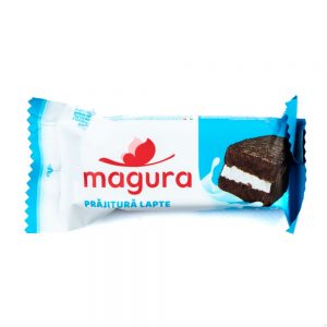 Prăjitură cu Lapte și Cacao   Măgura - 35 g