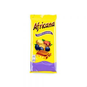 Ciocolată cu stafide și arahide   Africana - 90 g