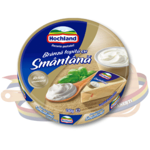 Brânză topită cu smântână  triunghiuri - Hochland - 140 g
