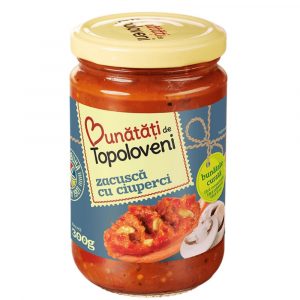 Zacuscă cu Ciuperci Topoloveni - 300g