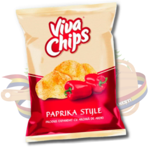 Chips cu aroma de ardei - Viva chips - 100 g