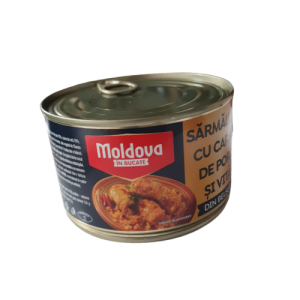 Sarmale cu carne de porc si vita - Moldova in bucate