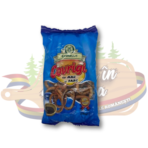 Covrigi cu mac si sare - Cornelius - 250g