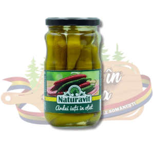 Ardei iuți în oțet – Naturavit – 370 g