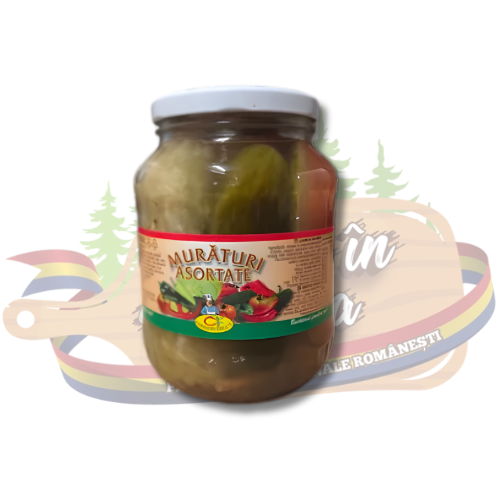 Murături asortate – Conservfruct – 1,6 kg