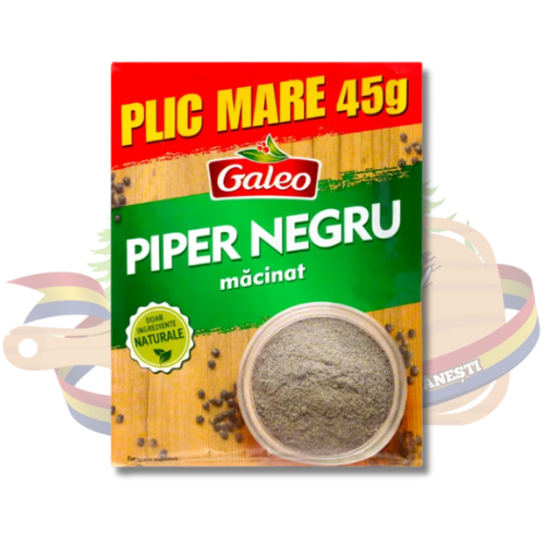Piper negru măcinat - Galeo - 15g
