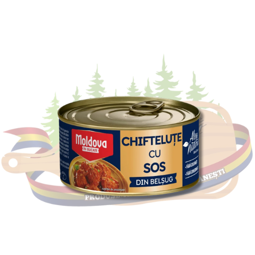 Chifteluțe cu sos din belșug - Moldova in Bucate - 300g