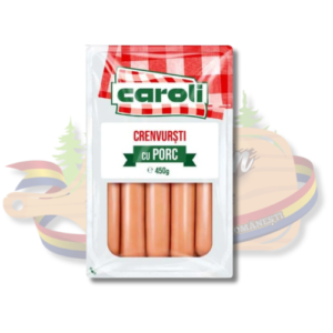 Crenvurști de Porc – Caroli – 450 g