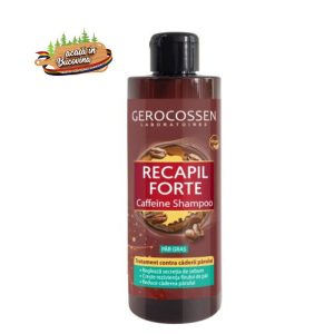 Recapil Forte Caffeine Sampon Tratament contra Caderii Parului pentru Par Gras, 400 ml