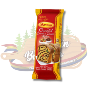 Cozonac cu cremă de cacao și rahat - Boromir - 500 g