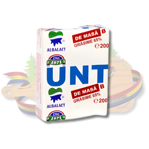 Unt de masă B 65% grăsime – Albalact – 200 g