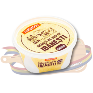Branza de vaci grasa - Ibanesti - 450 g