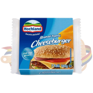 Branza topita felii cu Cheesburger – Hochland – 140 g