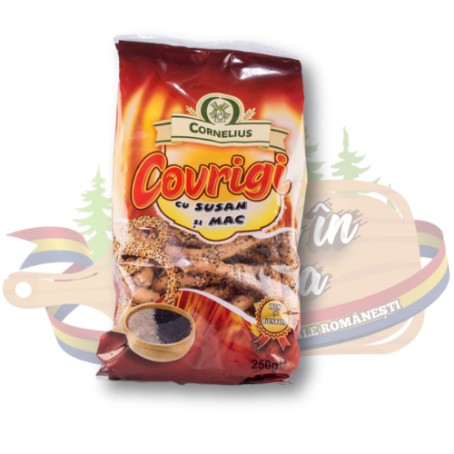 Covrigi cu mac si susan - Cornelius - 250 g