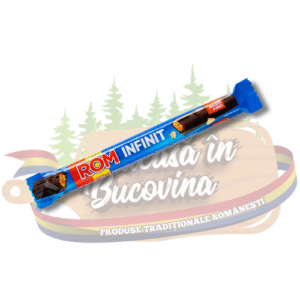 Baton Infinit rom biscuiti și nuci - Rom autentic - 37g