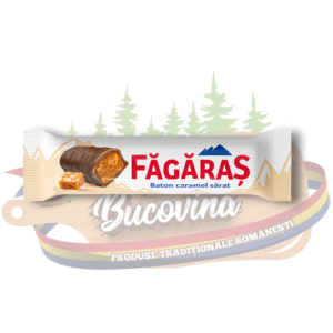 Baton ciocolata caramel sarat - Fagaras - 40g