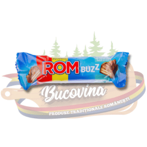 Baton cremă lapte cu napolitană și rom - Rom buzz - 50 g