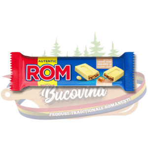 Baton cremă rom arahide și caramel sărat - Rom autentic - 44 g