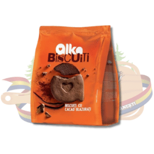Biscuiți cacao glazurați - Alka - 180g