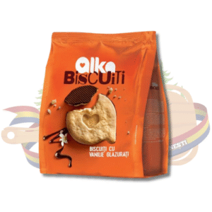 Biscuiți cu vanilie glazurați - Alka - 180g