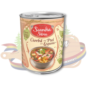 Ciorbă de pui cu legume – Scandia Sibiu – 400 g