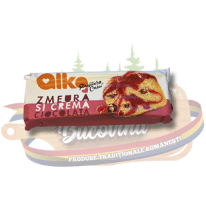Prajitura casei cu cacao si fulgi de ciocolata – Alka – 350g