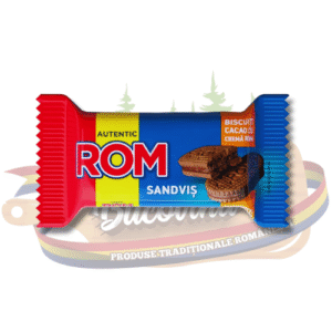 Sandviș cremă cacao și rom - Rom autentic - 36 g