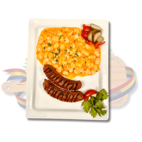 Fasole cu cârnați – aprox. 600 g