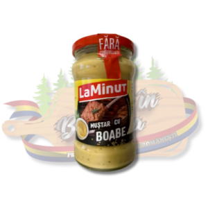 Muștar cu boabe – La Minut – 300 g