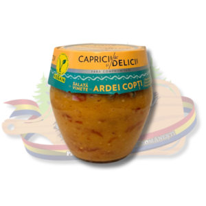Salată de vinete cu ardei copți – Capricii și Delicii – 300 g