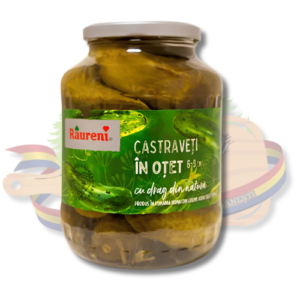 Castraveți în Oțet 6–9 cm – Râureni – 1,6 kg